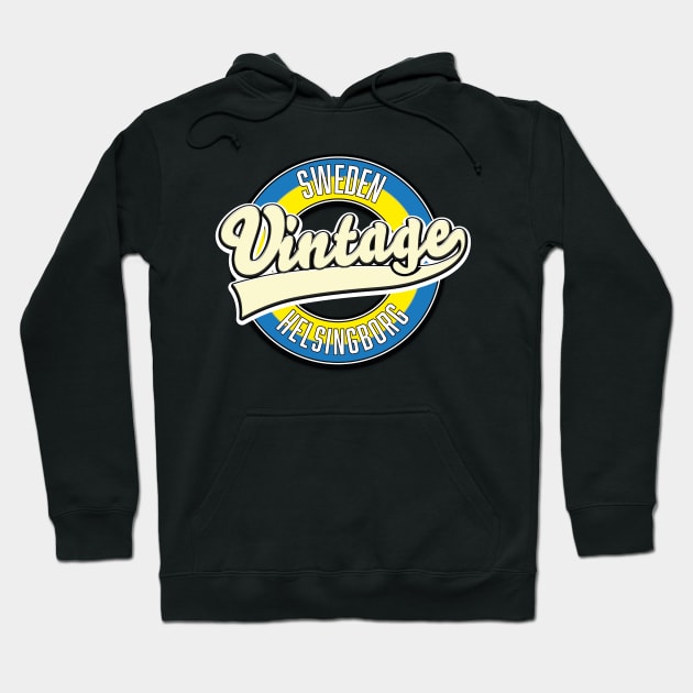 Helsingborg Sweden vintage logo. Hoodie by nickemporium1